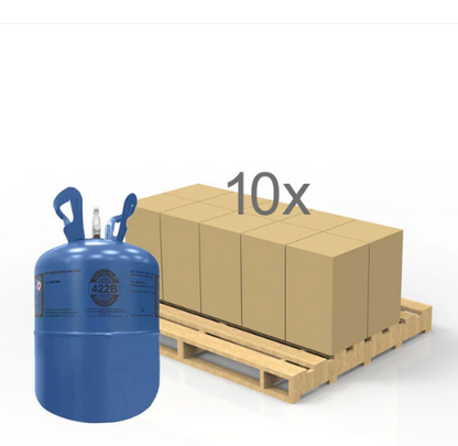 NU-22B (R-422B) Premium Refrigerant – 25 lb Factory-Sealed Cylinder