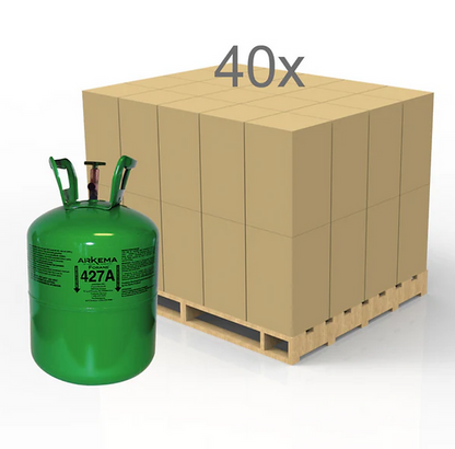 R-427A Premium Refrigerant – 25 lb Virgin Grade Cylinder