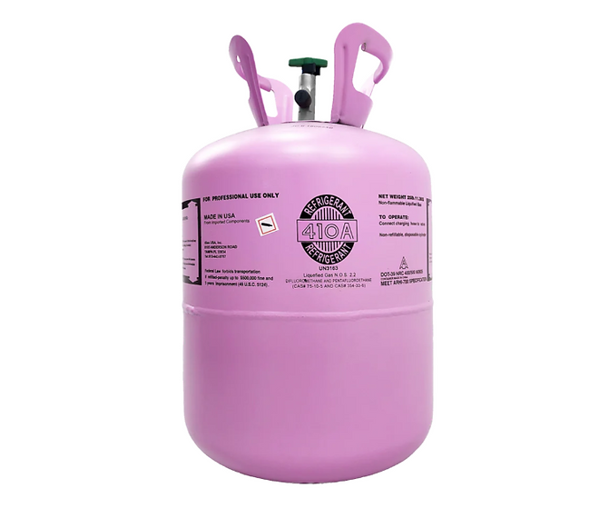 R-410A Premium Refrigerant – 25 lb Virgin Grade Cylinder